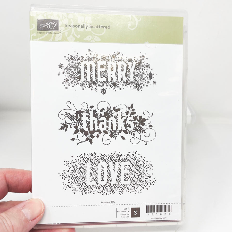 Stampin' Up Cling Stamp Sets
