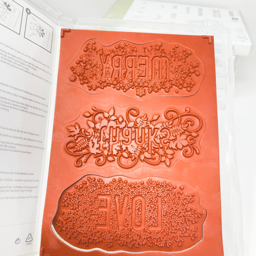 Stampin' Up Cling Stamp Sets