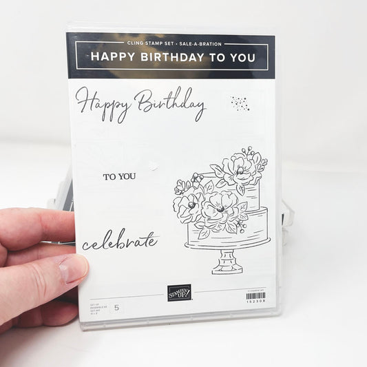 Stampin' Up Clear Mount/Cling Stamp Sets