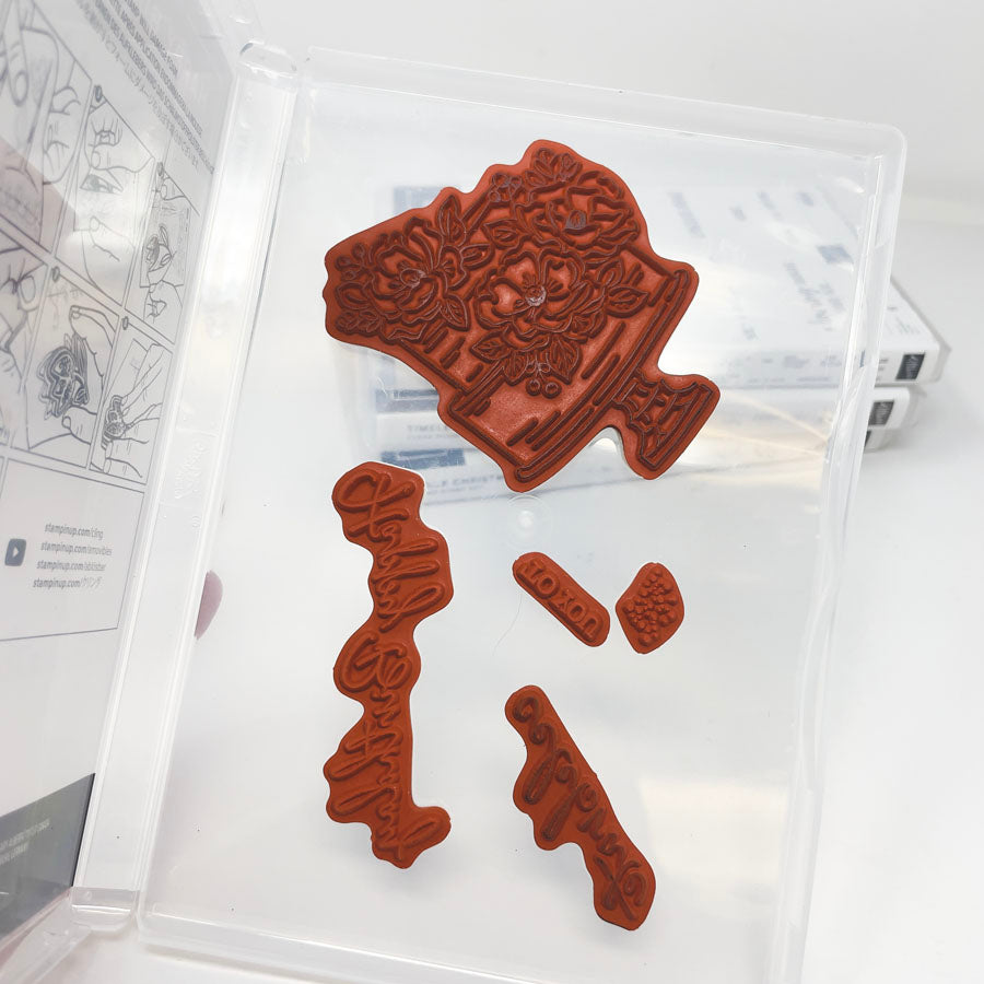 Stampin' Up Clear Mount/Cling Stamp Sets