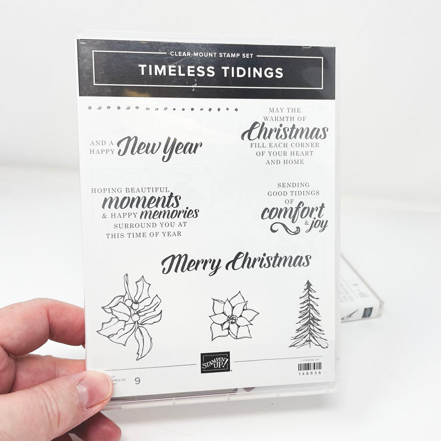 Stampin' Up Clear Mount/Cling Stamp Sets