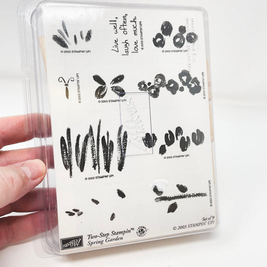 Spring Garden Wood Stamps by Stampin' Up