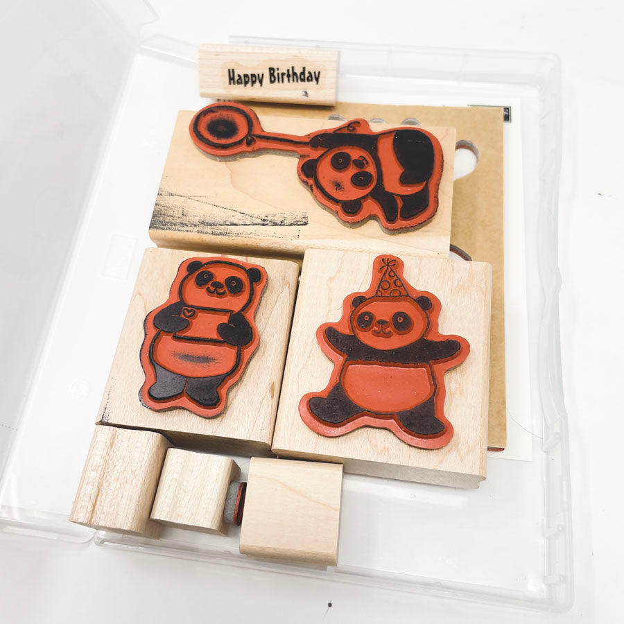 Wood Stamp Sets by Stampin' Up