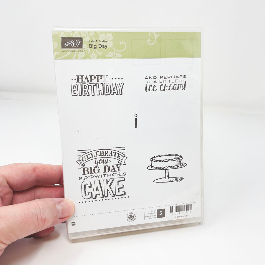Wood Stamp Sets by Stampin' Up