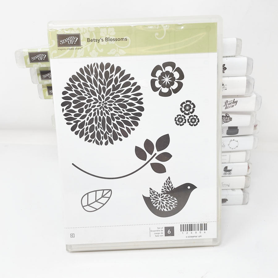 More Stampin' Up Cling Stamp Sets