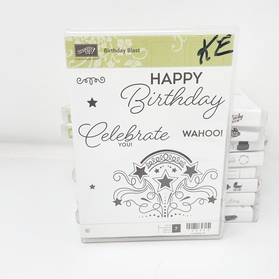 More Stampin' Up Cling Stamp Sets