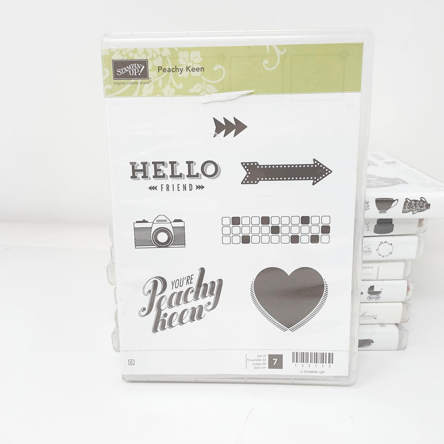 More Stampin' Up Cling Stamp Sets