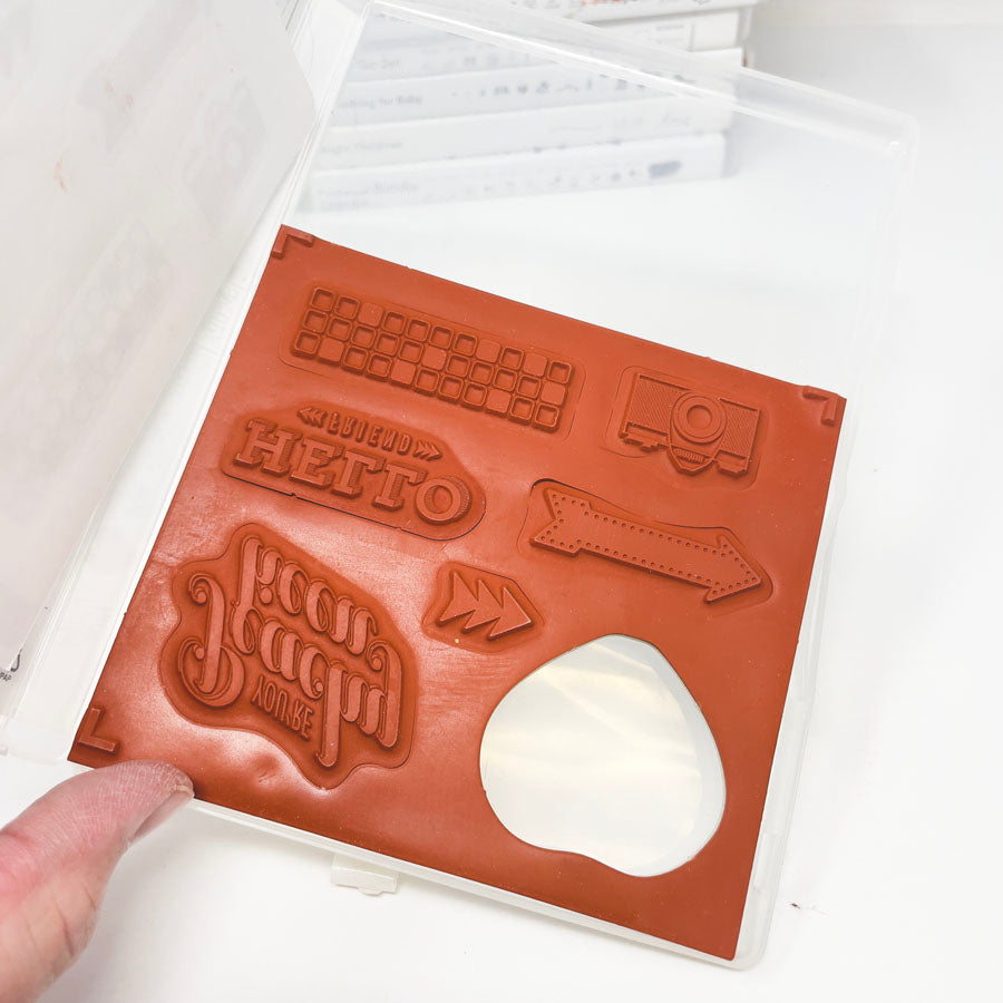 More Stampin' Up Cling Stamp Sets