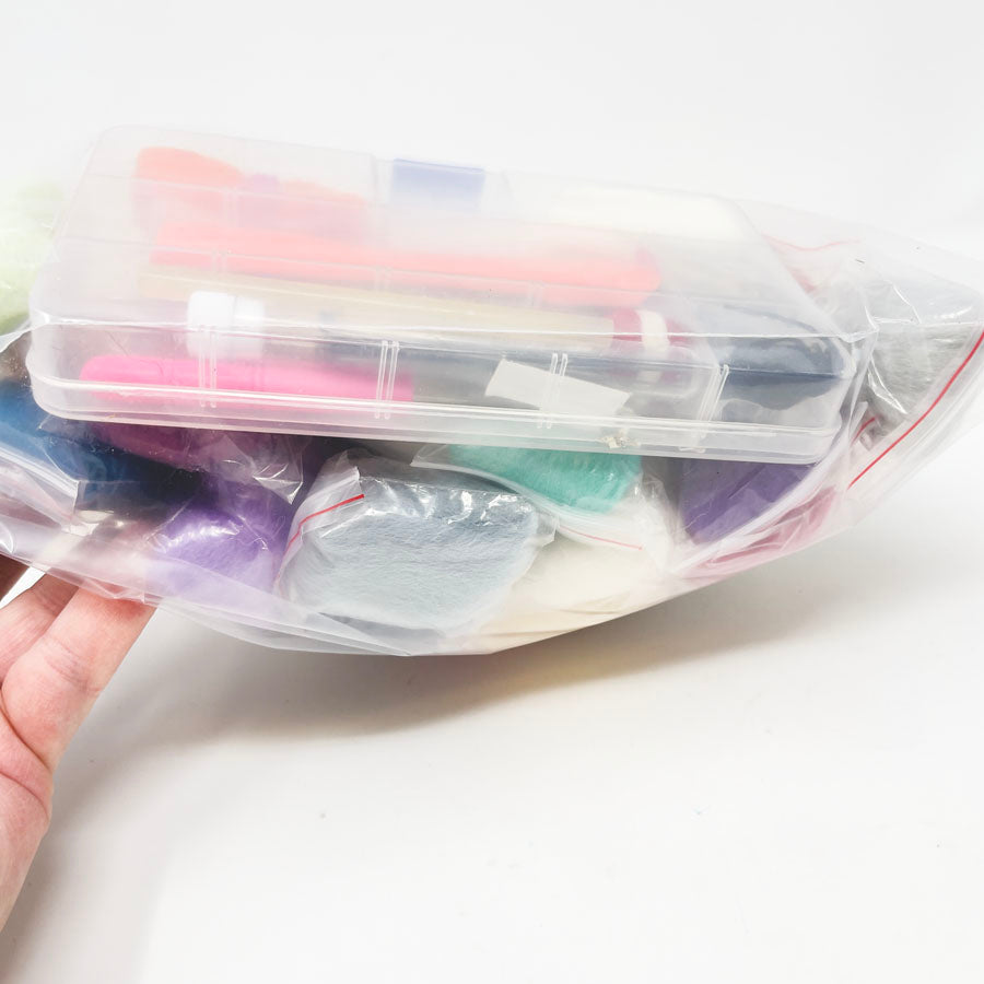 DIY Felting Supply & Tool Stash