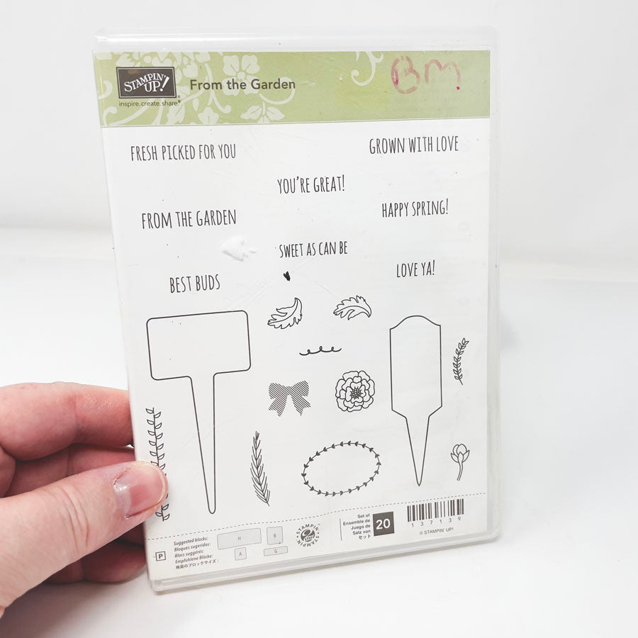 More Stampin' Up Cling Stamp Sets