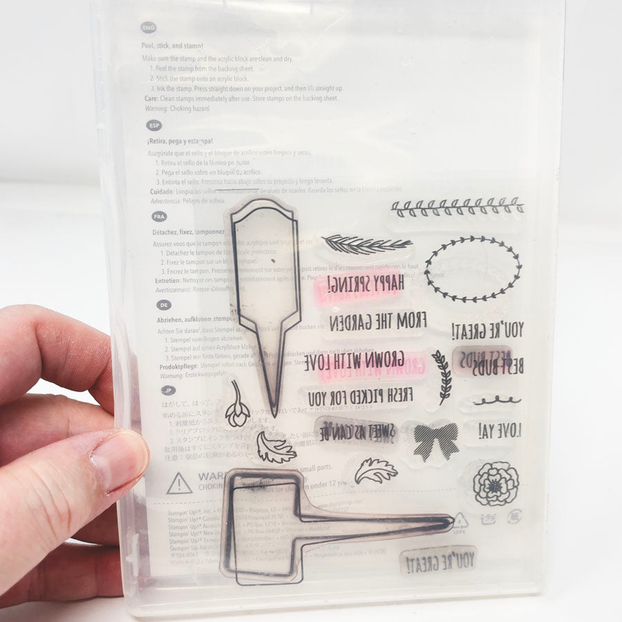 More Stampin' Up Cling Stamp Sets