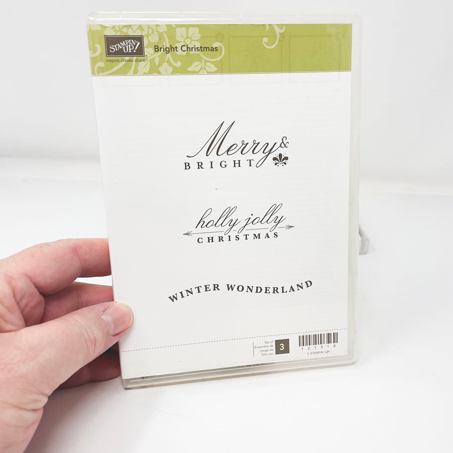 More Stampin' Up Cling Stamp Sets
