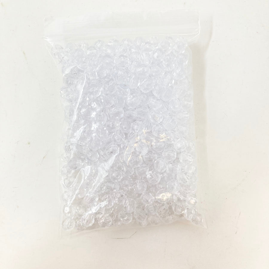 Clear Plastic Sphere Beads