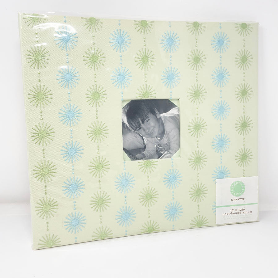 12" Martha Stewart Green Scrapbook