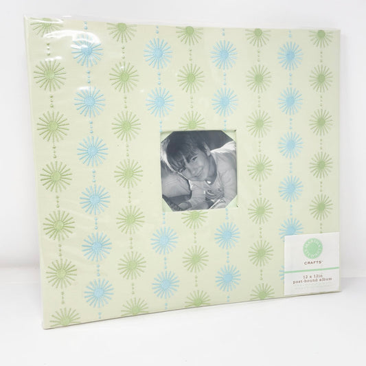 12" Martha Stewart Green Scrapbook