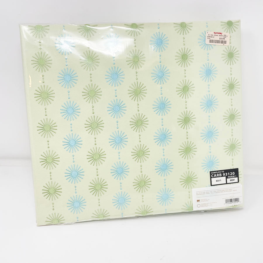 12" Martha Stewart Green Scrapbook
