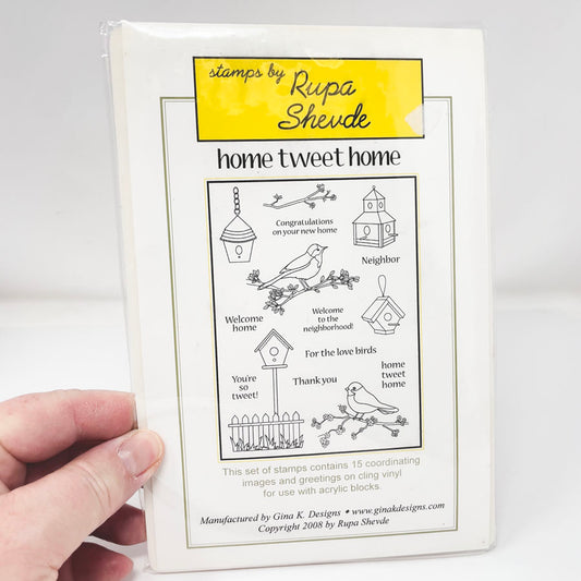 Home Tweet Home Stamps – Gina K
