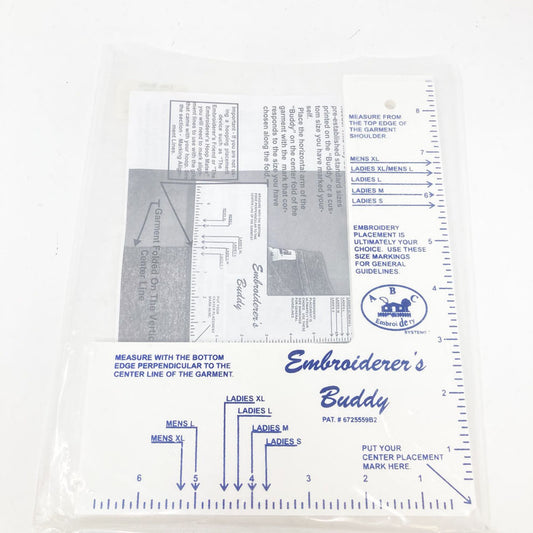 Embroiderer's Buddy & Little Buddy Placement Rulers