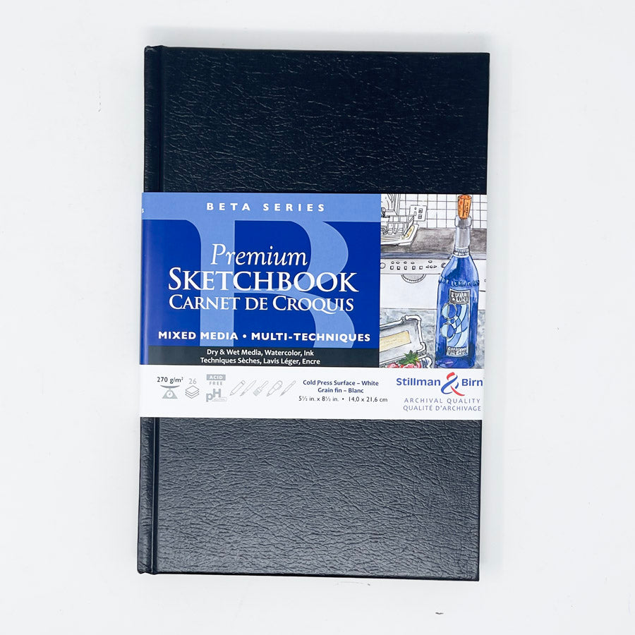 NEW // Stillman & Birn Mixed Media Sketchbooks - Beta Series