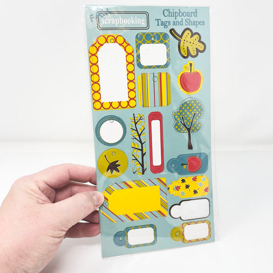 Fall Scrapbooking Chipboard Shapes