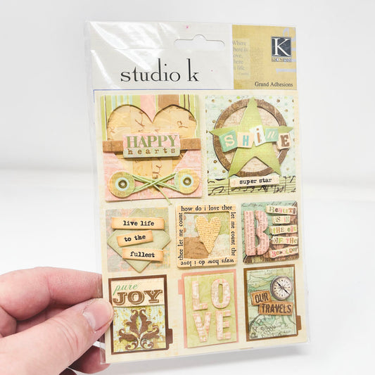 Studio K Grand Adhesions Stickers
