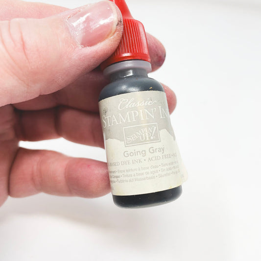 Going Gray Stampin' Up Stamp Pad Re-Inker