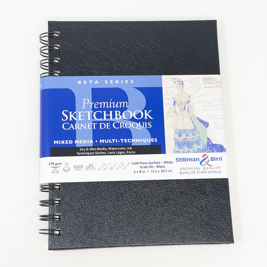 NEW // Stillman & Birn Mixed Media Sketchbooks - Beta Series