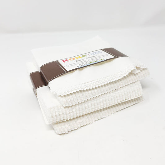 Kona Cotton Solids Charm Square Fabric Pack