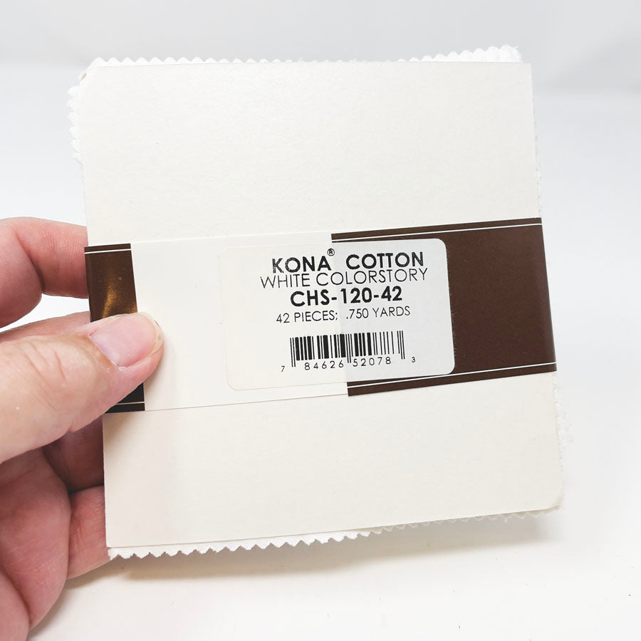 Kona Cotton Solids Charm Square Fabric Pack