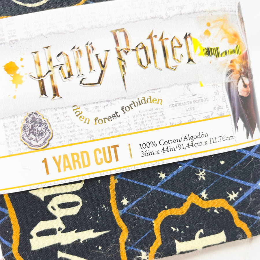 Harry Potter 100% Cotton Pre-cut Fabric Yard
