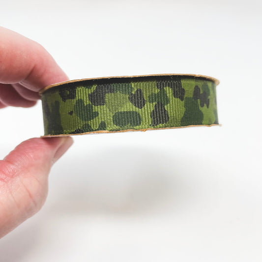 5/8" Camo Grosgrain Ribbon Spool