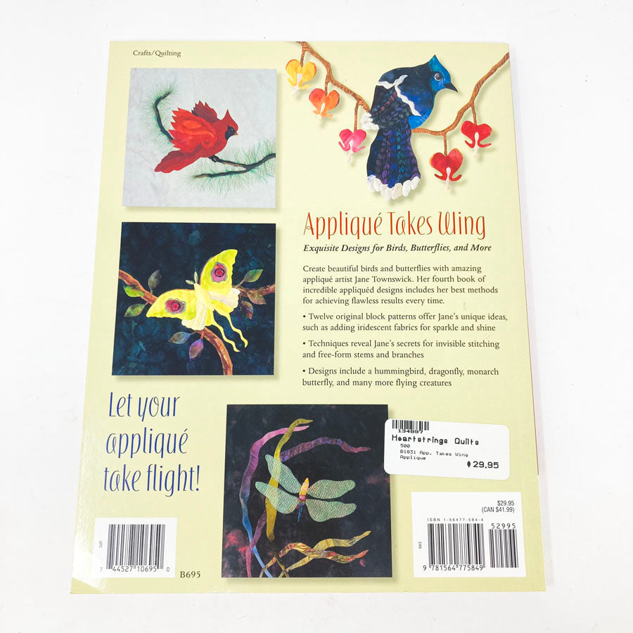 Applique Takes Wing by Jane Townswick