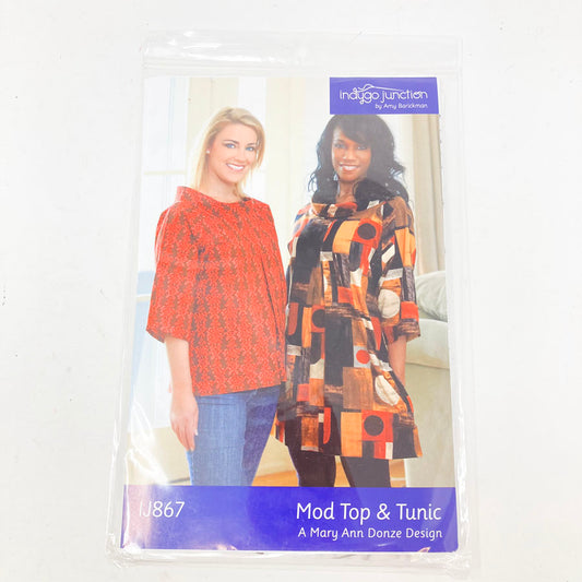 IJ867 Mod Top & Tunic by Indygo Junction