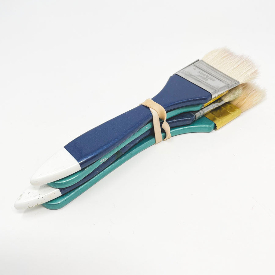 Flathead Craft Paintbrushes - 4 Pack