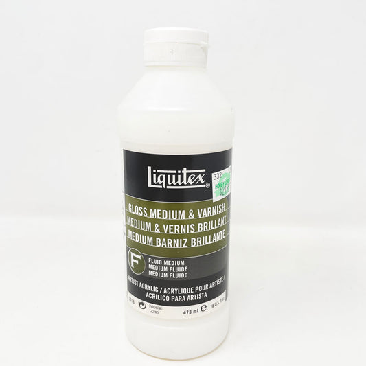 Liquitex Gloss Medium & Varnish - 16 oz