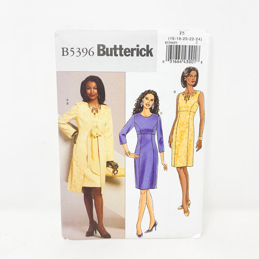 2009 Butterick Dress  - B5396 - Size 16-24