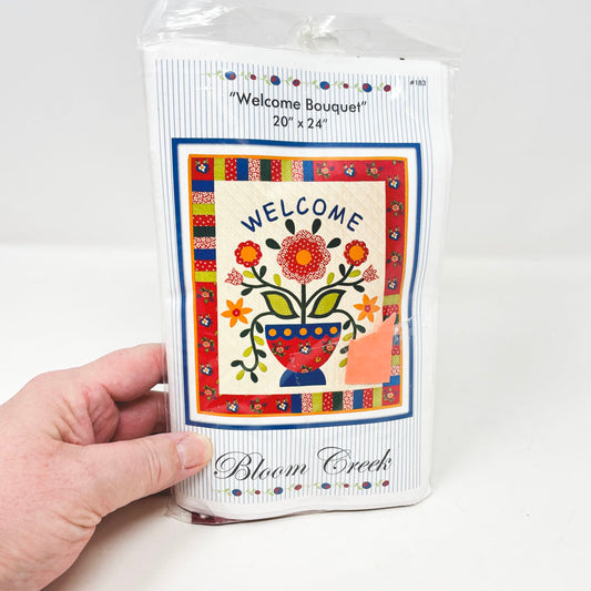 Bloom Creek Welcome Bouquet Quilt Panel Kit