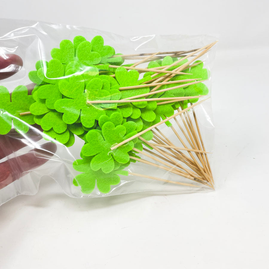 Felt Shamrock Picks