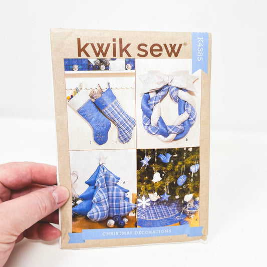 Kwik Sew Christmas Decoration Sewing Pattern K4385