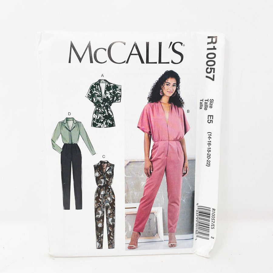 2018 McCall's Jumpsuit - R10057 - Size 14-22