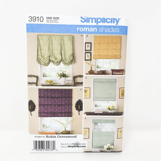 Simplicity Home - Roman Shades - 3910