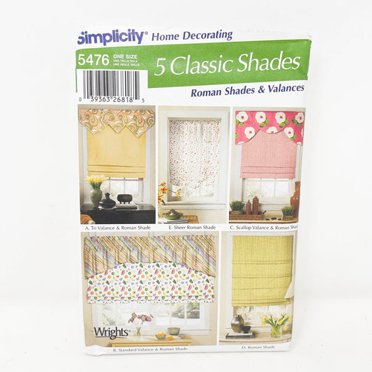 Simplicity Home - Five Classic Shades - 5476