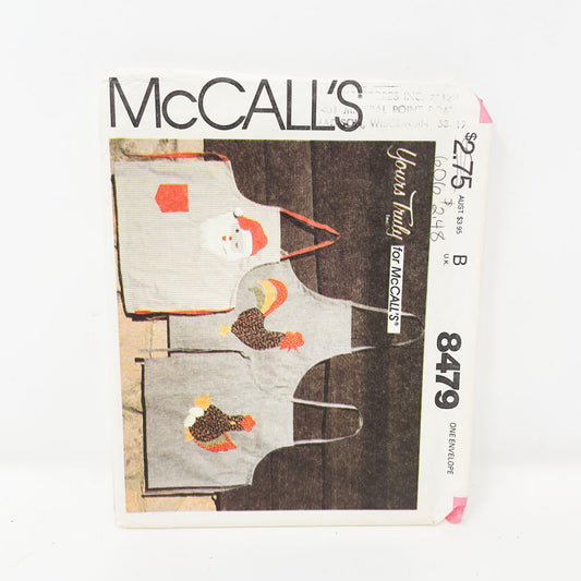 Vintage McCall's Sewing Pattern - Yours Truly Aprons - 8479