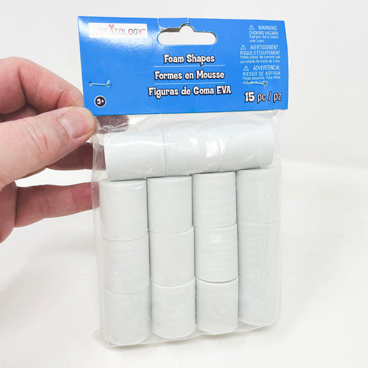 Creatology Foam Shapes - Marshmallows