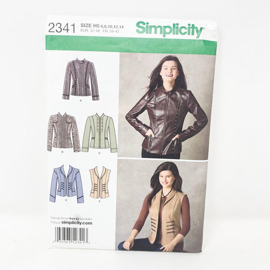 2010 Simplicity Jacket - 2341 - Size 6-14
