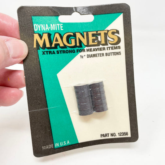 Dyna-Mite 1/2" Button Magnets