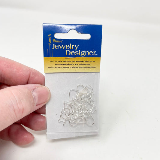 Darice Kidneywire .75 Earring Forms (20 pc)