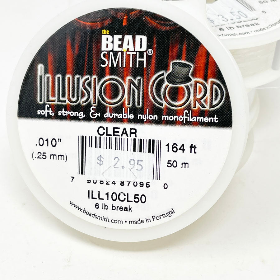 Beadsmith Illusion Cord Clear - .010 in