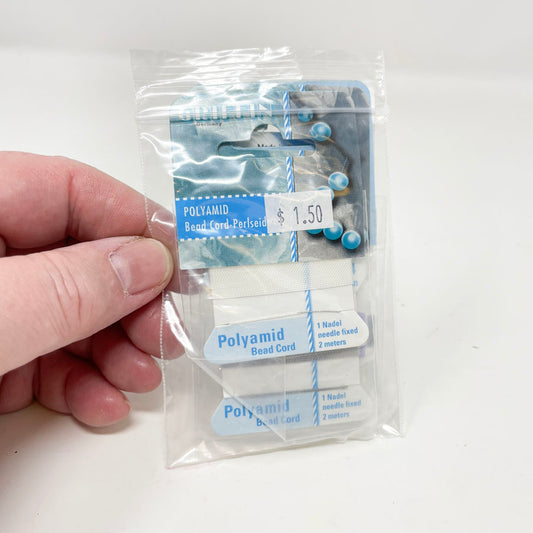Perlseide Polyamid Bead Cord Bundle