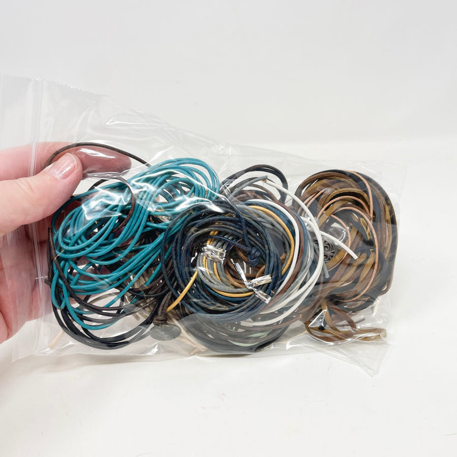Leather Cord Remnants